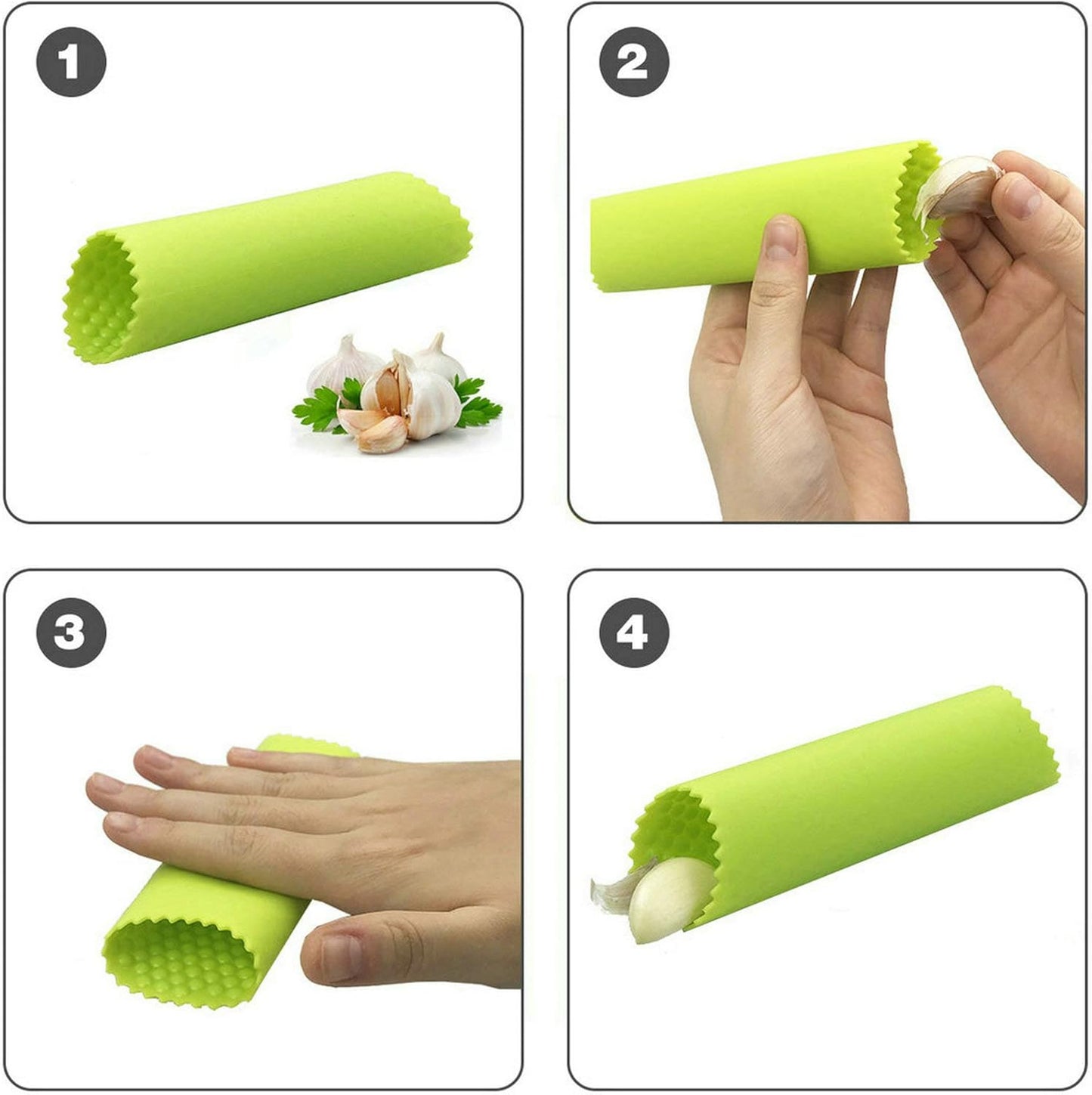 Stainless Steel Garlic Press Mincer