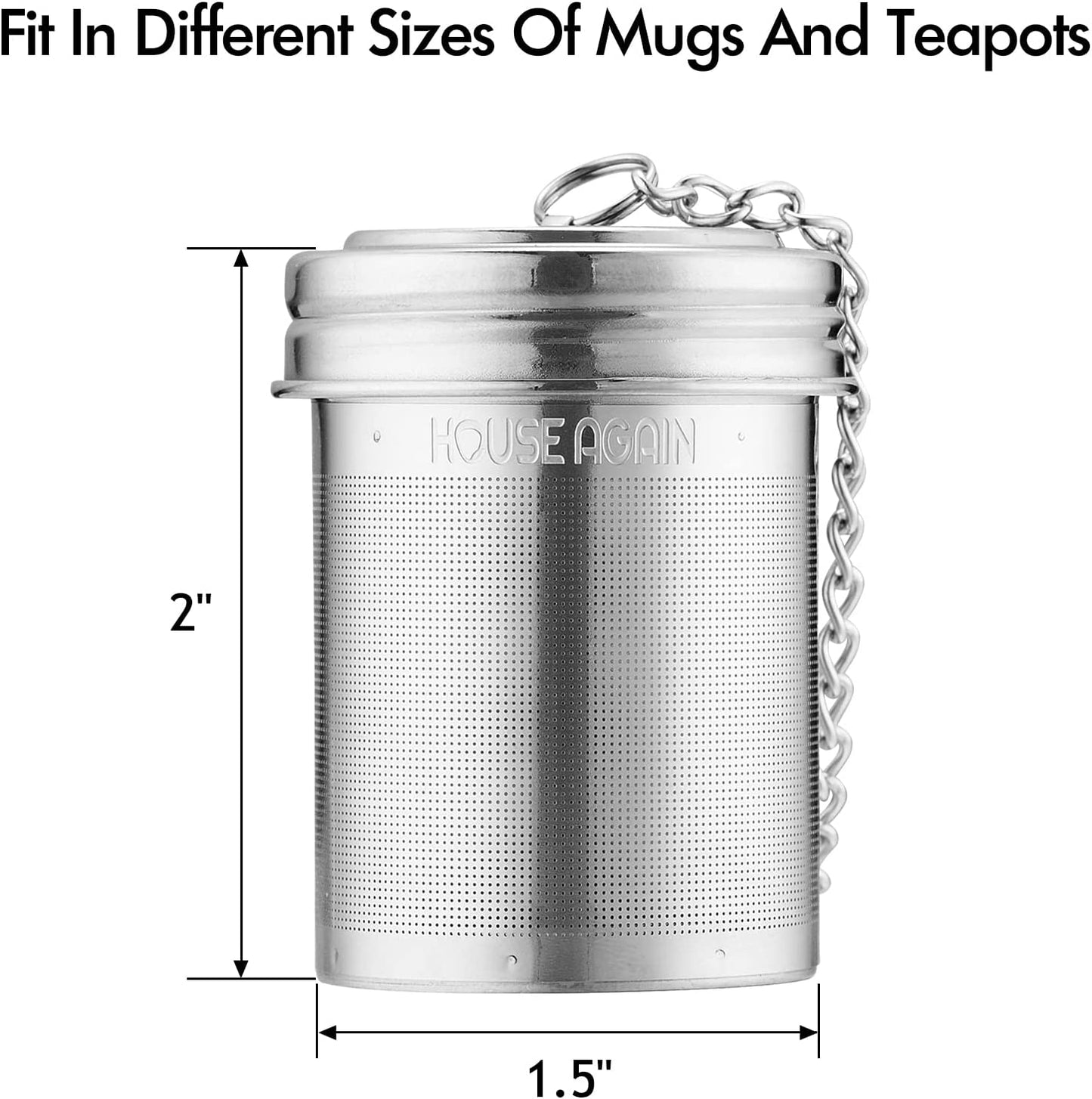 Tea Infuser (2 Pack with Scoop)