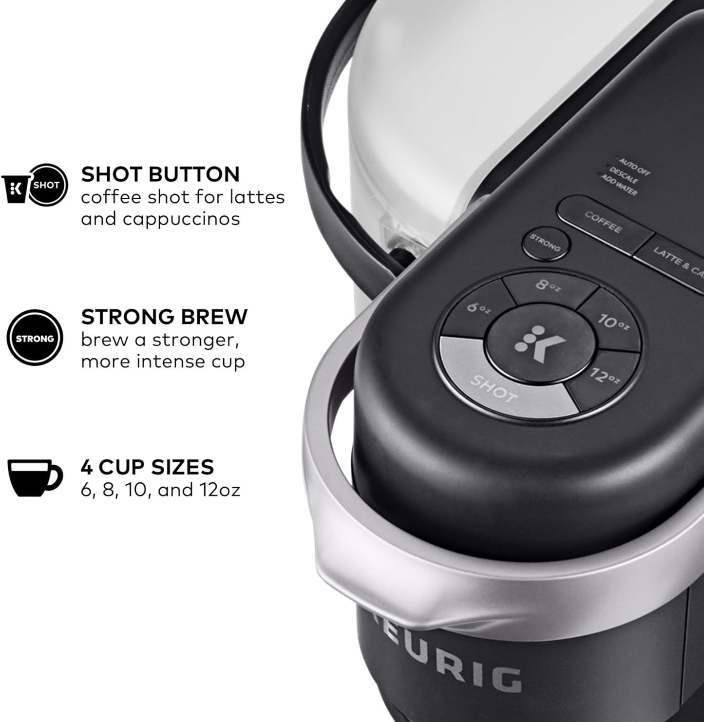 K-Cafe Single-Serve K-Cup Coffee Maker, Compatible with All K-Cup Pods