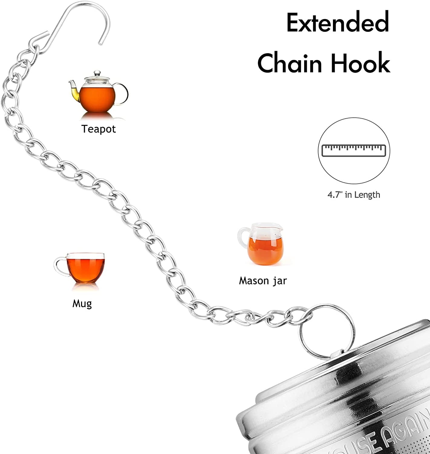 Tea Infuser (2 Pack with Scoop)