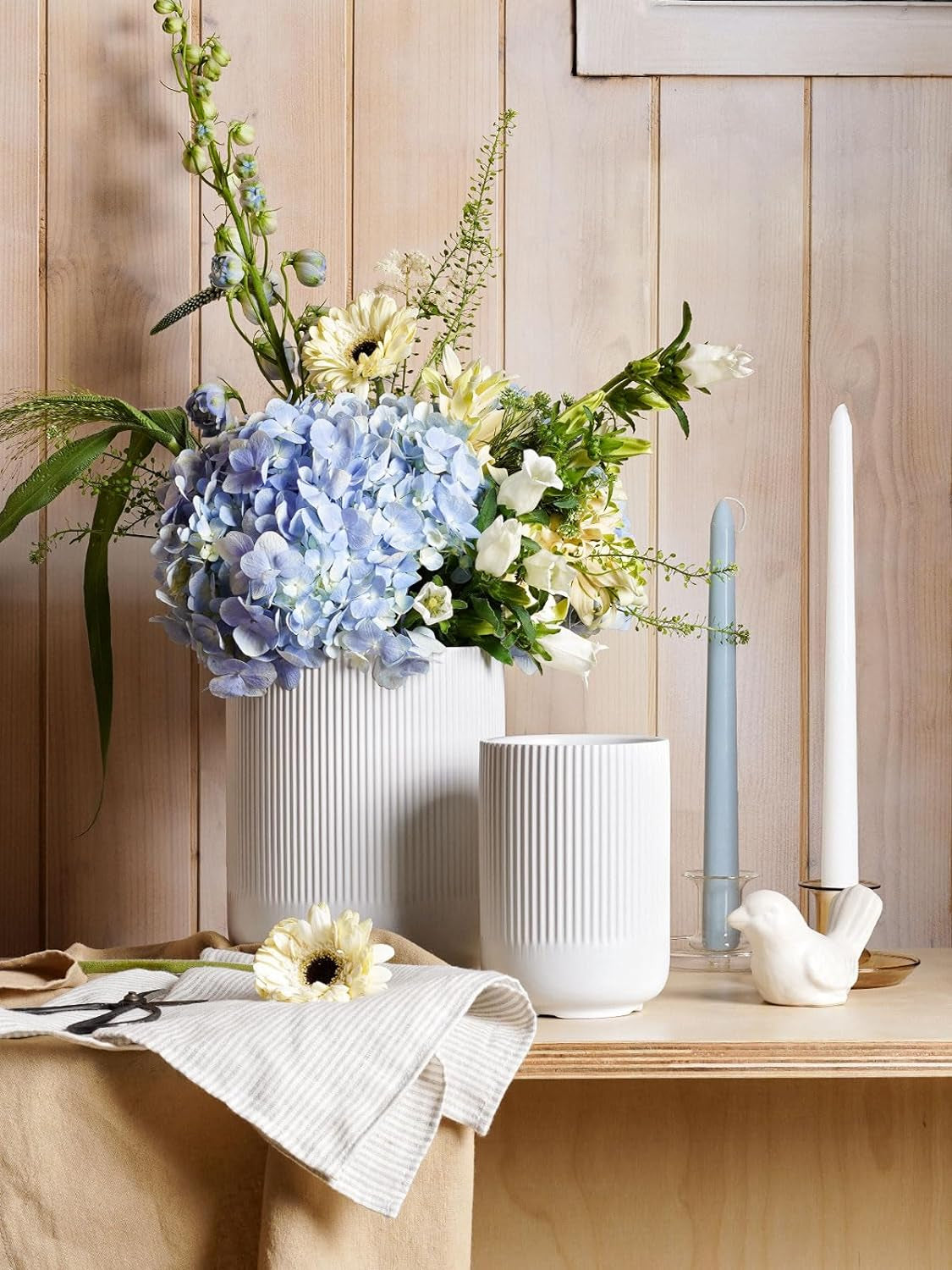 Utensil Holder, Set of 2, White