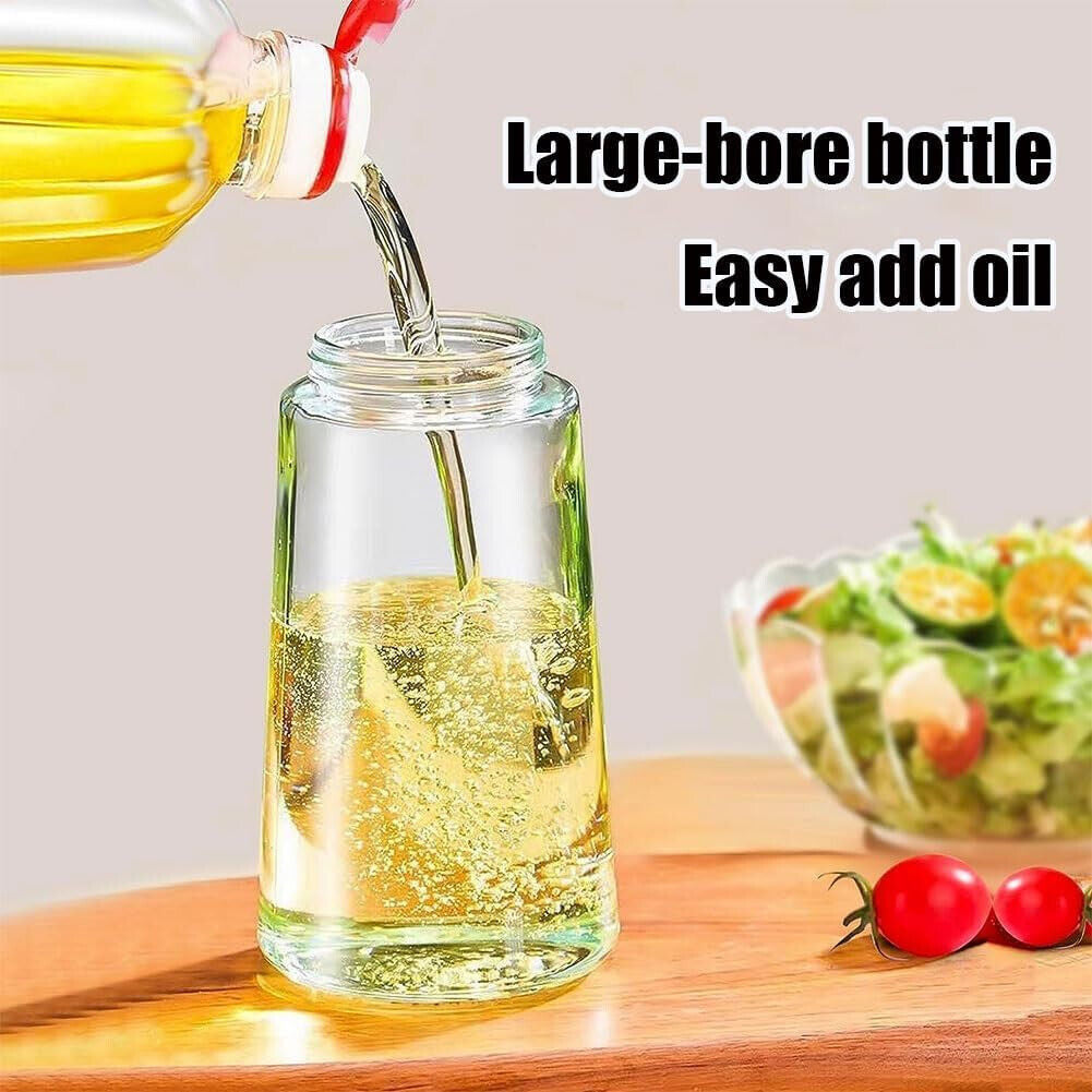 16Oz Olive Oil Glass Dispenser Bottle, Sprayer/Pourer