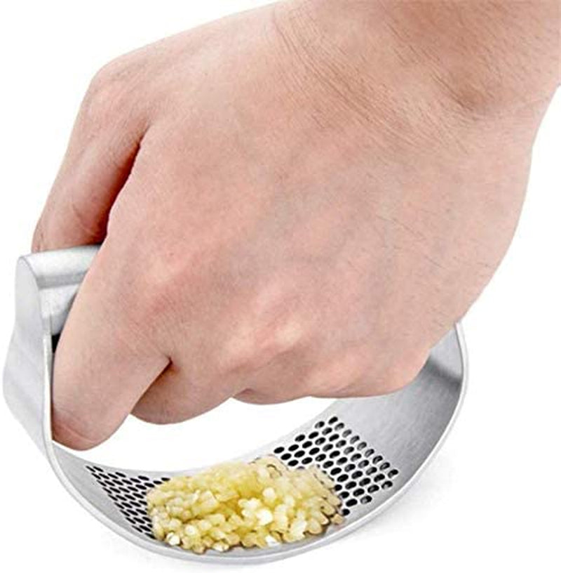 Stainless Steel Garlic Press Mincer