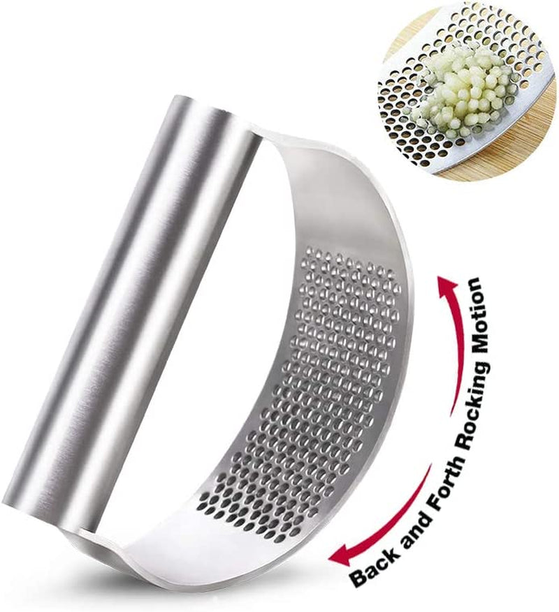 Stainless Steel Garlic Press Mincer