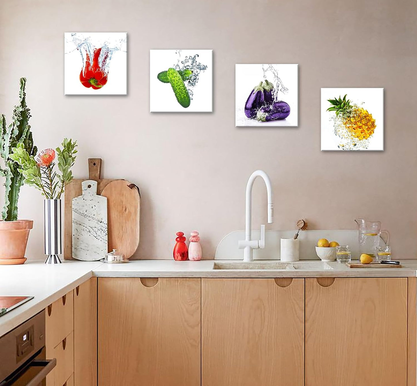 Colorful Fresh Vegetables Canvas Wall Art Prints
