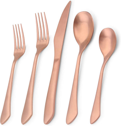 Stainless Steel Silverware Set, 20-Piece, Service for 4