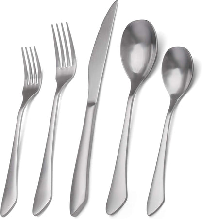 Stainless Steel Silverware Set, 20-Piece, Service for 4