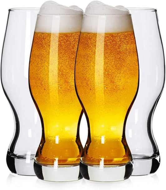 IPA Beer Glasses,16 Oz Pilsner Beer Glasses