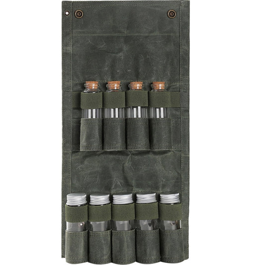 1 Set of Camping Travel Spice Holder Hiking Spices Set Portable Seasoning Kit